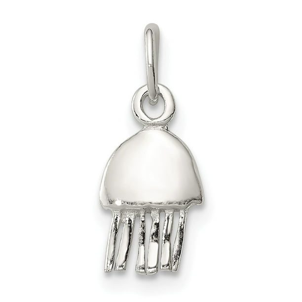 Sterling Silver Jellyfish Charm 